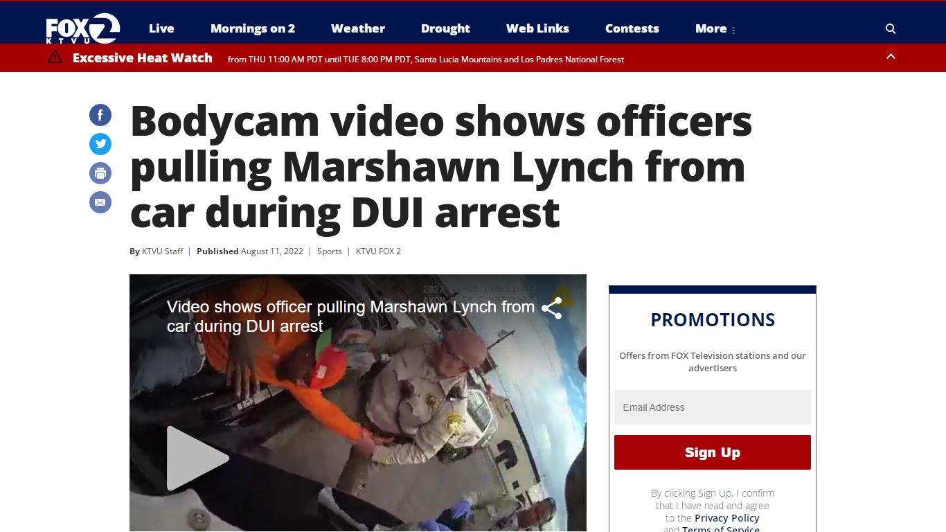 Bodycam video shows officers pulling Marshawn Lynch from car during DUI ...